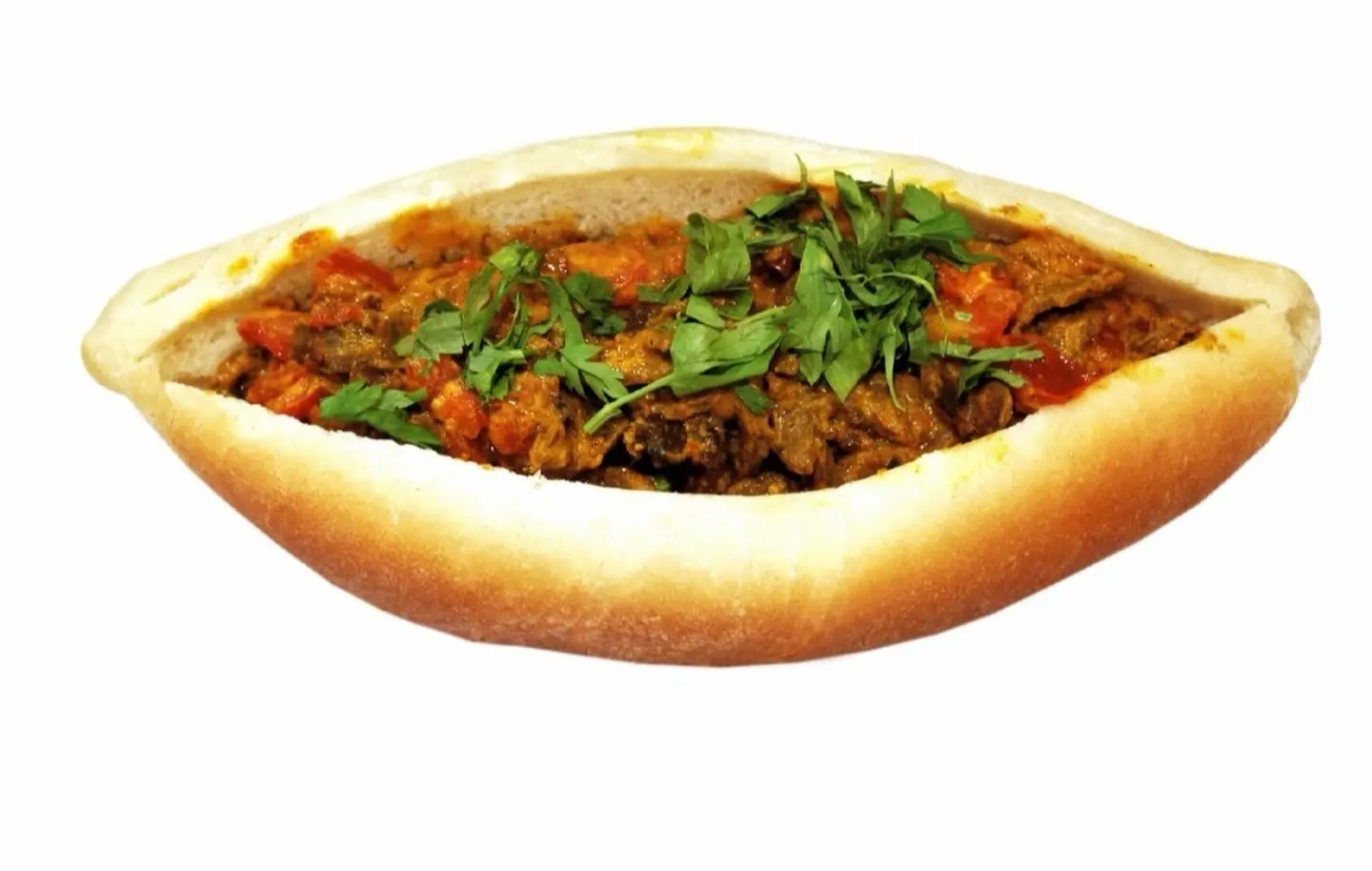 ساندويش لحم دبل