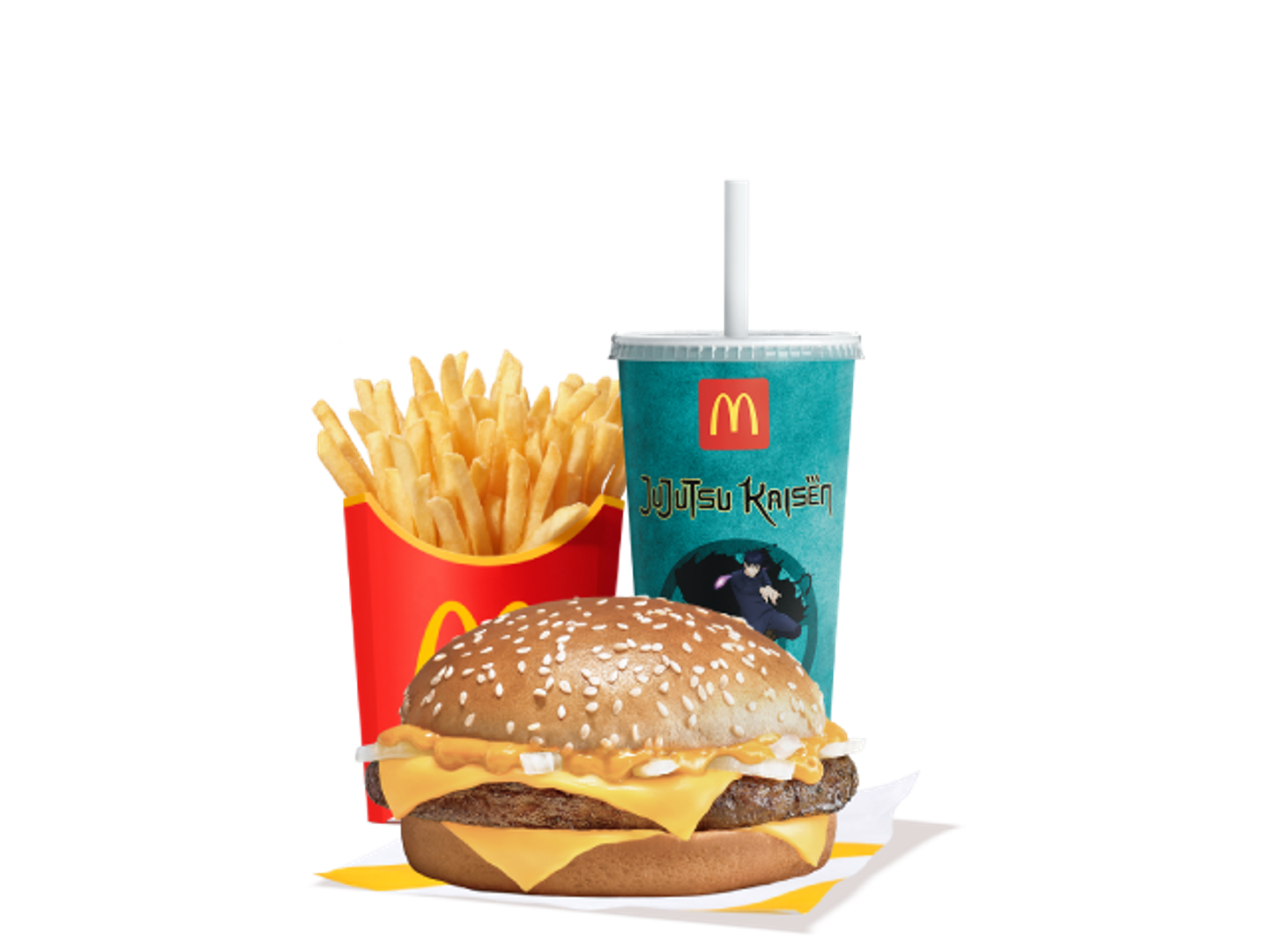 Shikigami Burger Medium Meal