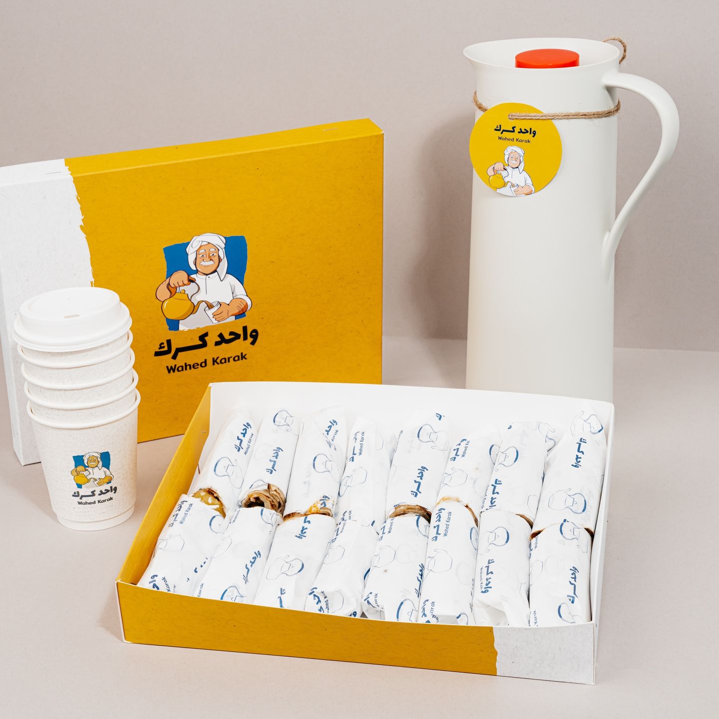8ساندوتش جباتي مع دلة كرك