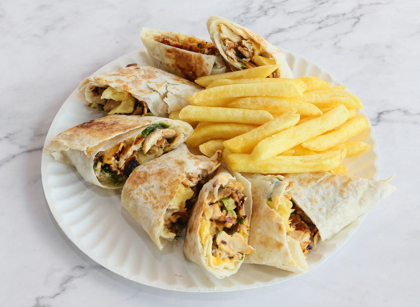 وجبة شاورما عربي