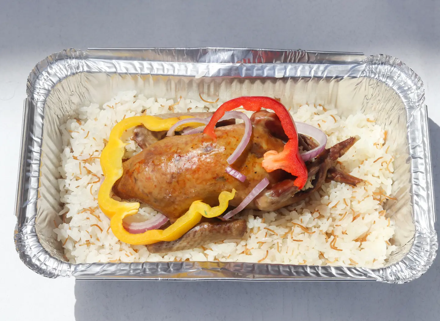 Quarter Of Duck With Rice