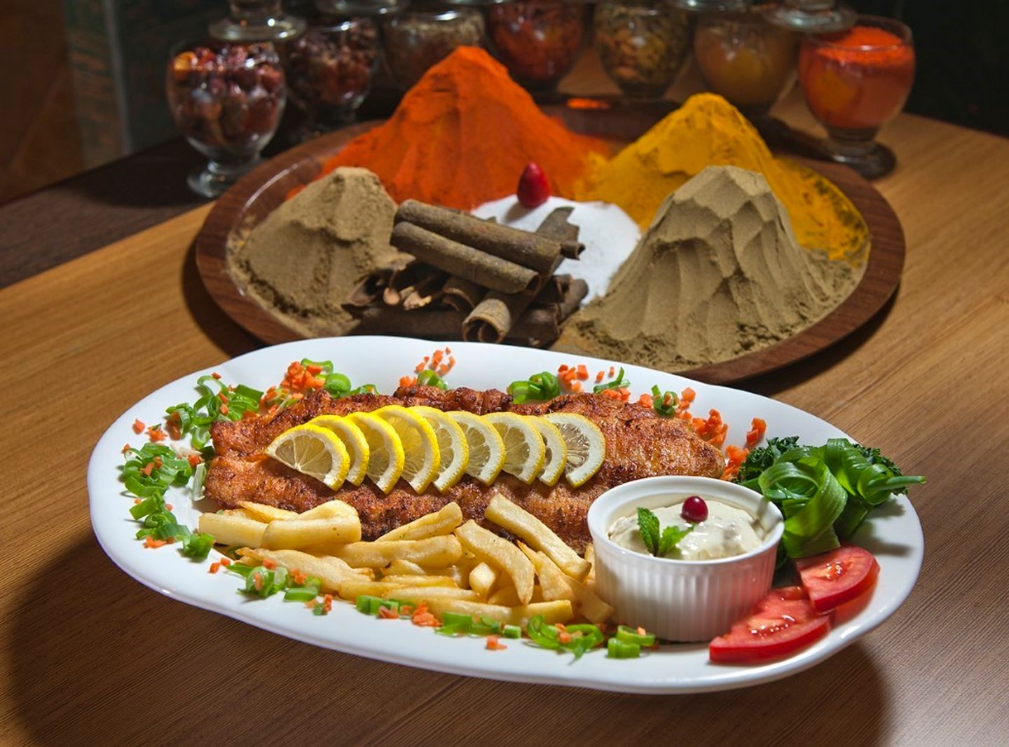 سمك مشوي