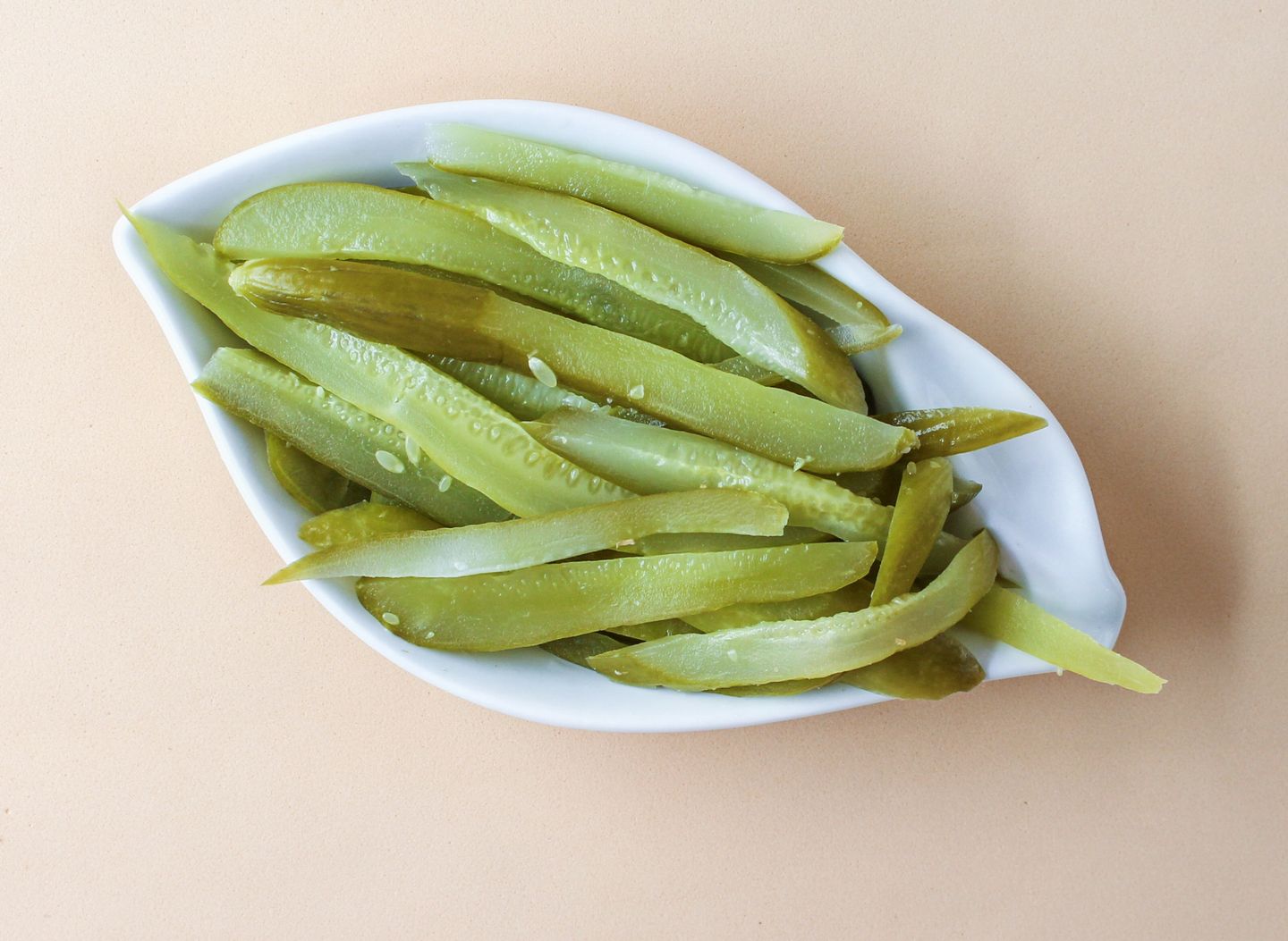 Cucumber Pickles Plate