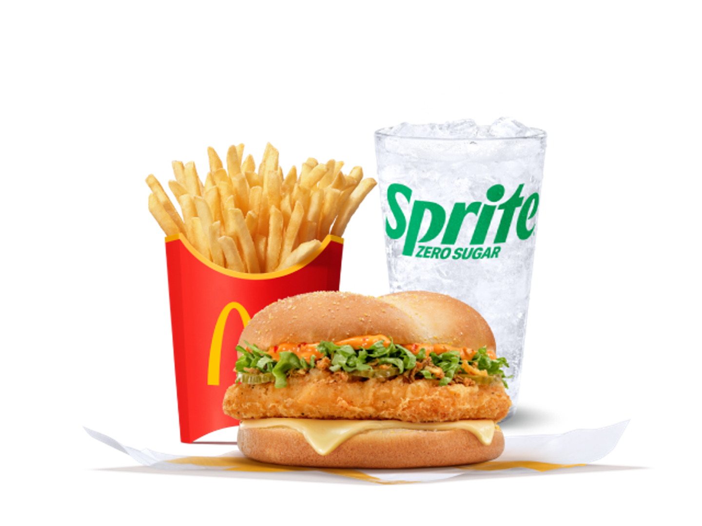 Medium Grand Chicken Habanero Meal