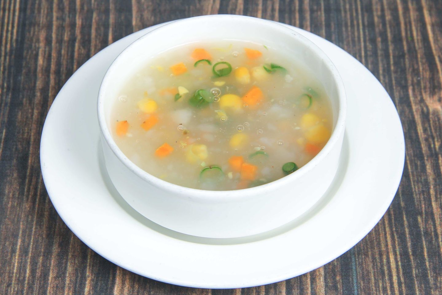 الشوربة الذرة (نباتي)