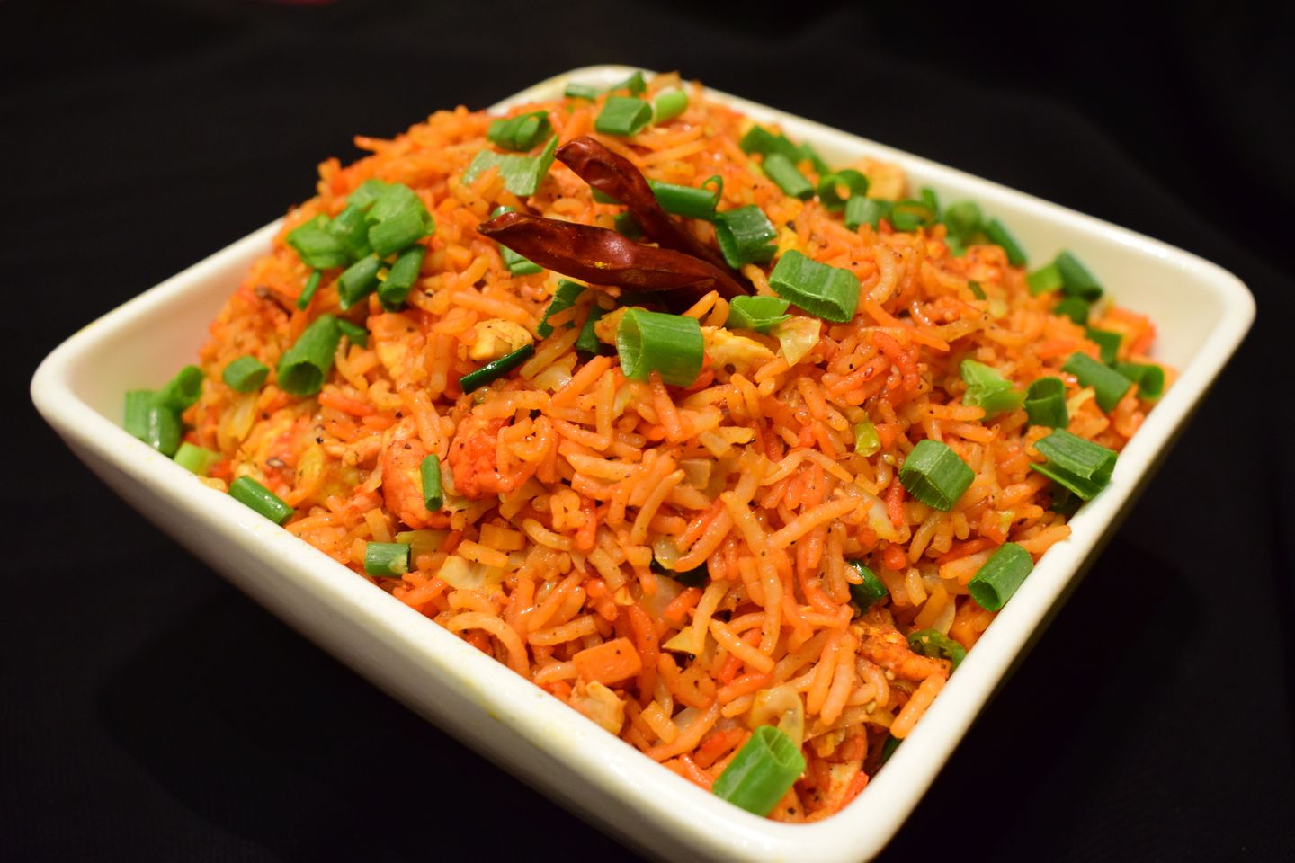 سيشوان الخضروات الأرز المقلية