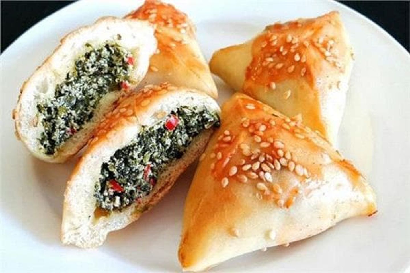 فطيرة جبن زعتر