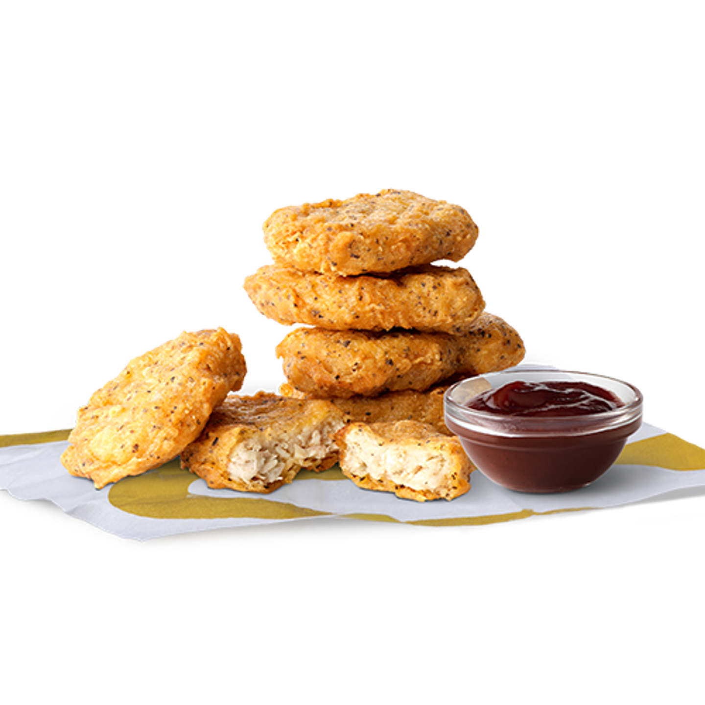 ٦ قطع موراساكي تشيكن ماك ناجتس بالثوم