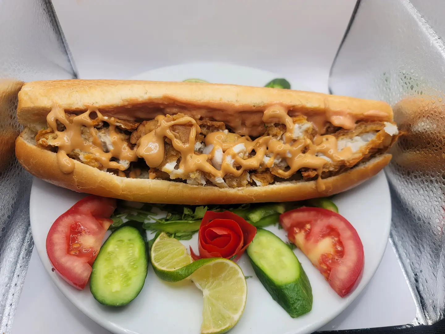 Samoli Fish Fillet Sandwich