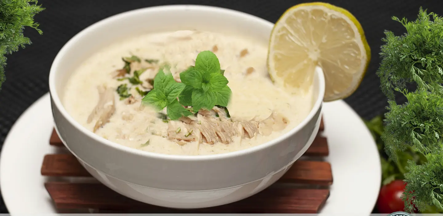 شوربة كريمة الدجاج
