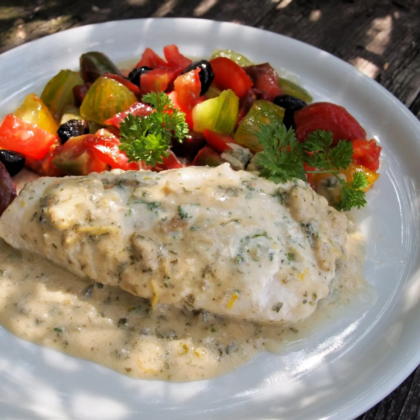 Grilled Fillet With Tahiniah