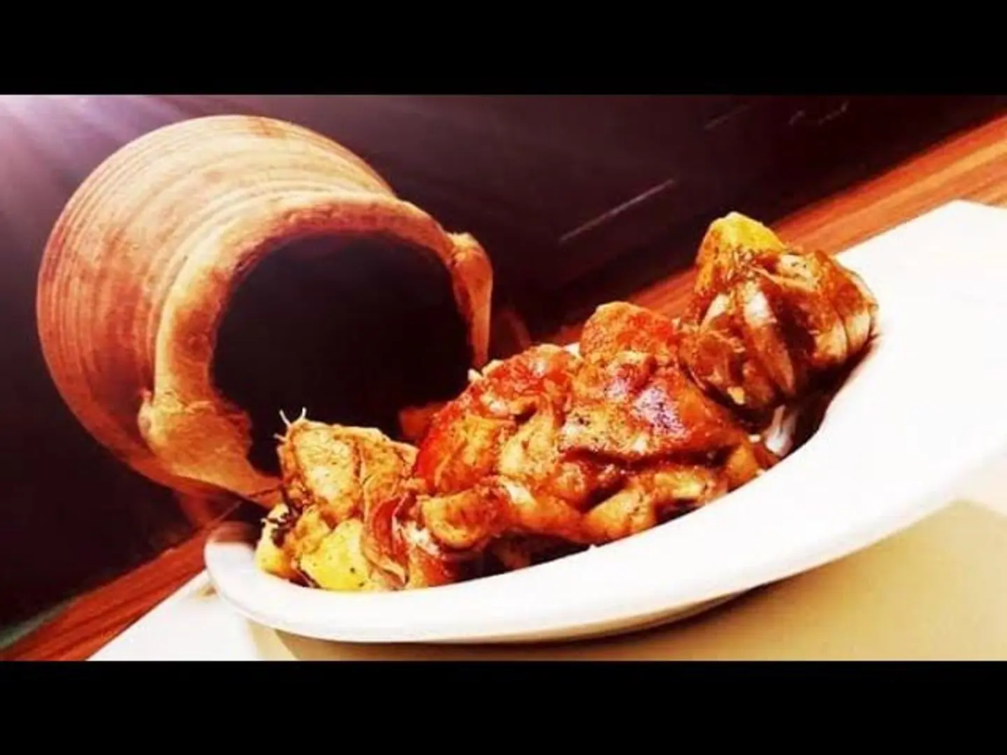 طاجن دجاج بالخضار