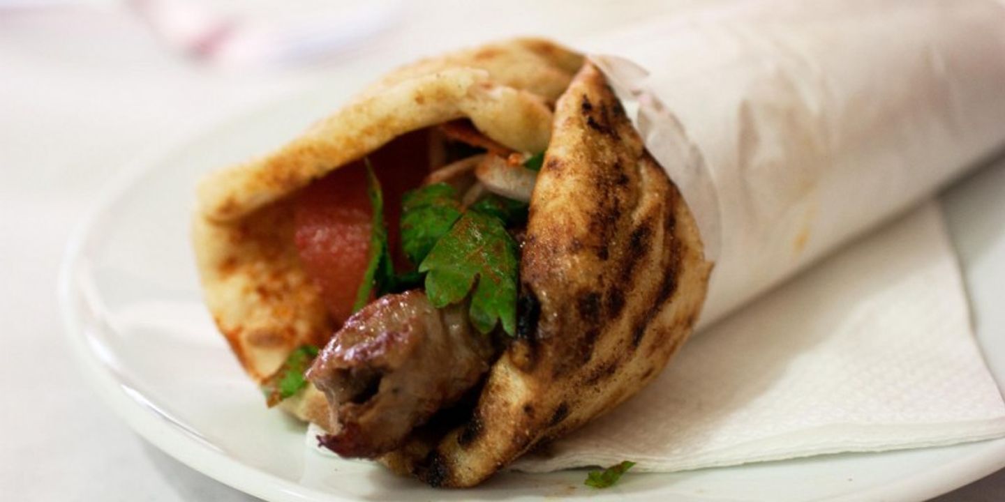 Meat Kebab Sandwich
