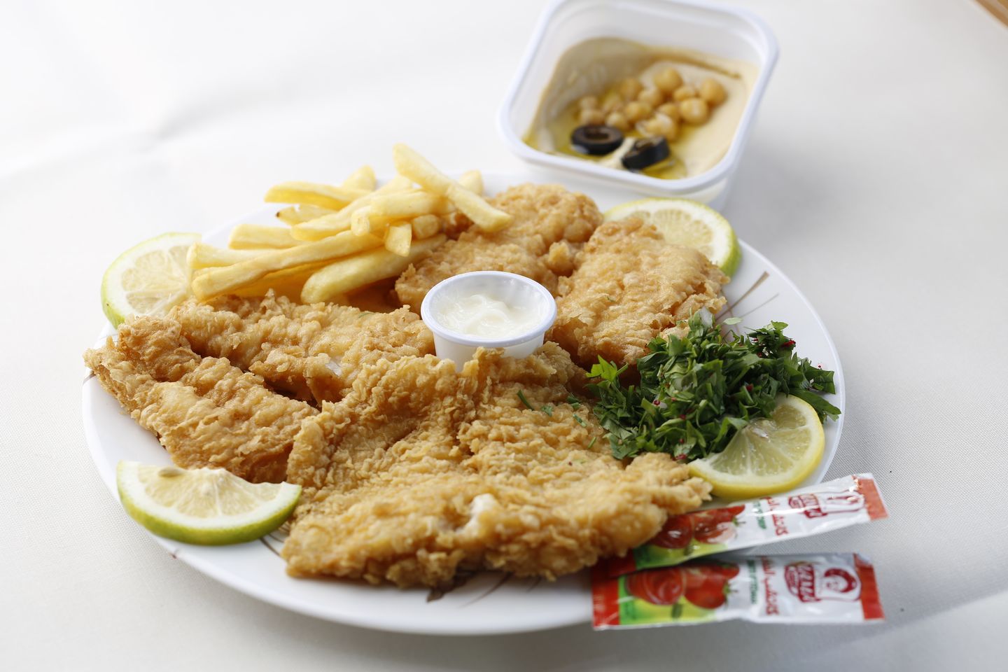 Fried Fillet Fish Broasted