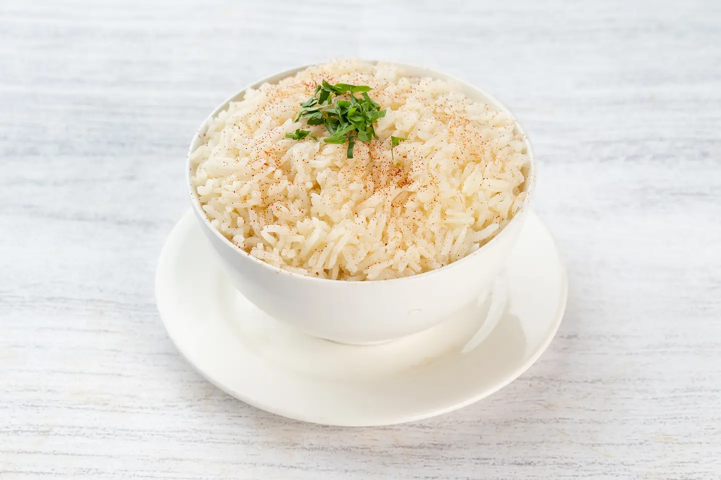 طبق رز أبيض