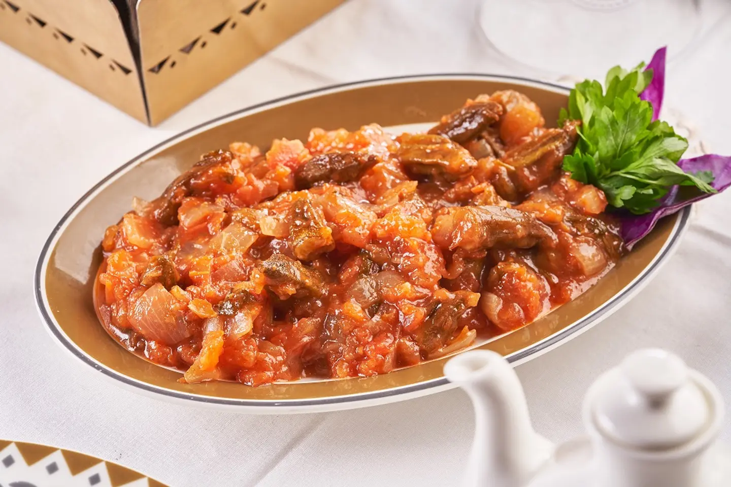 بامية بالزيت