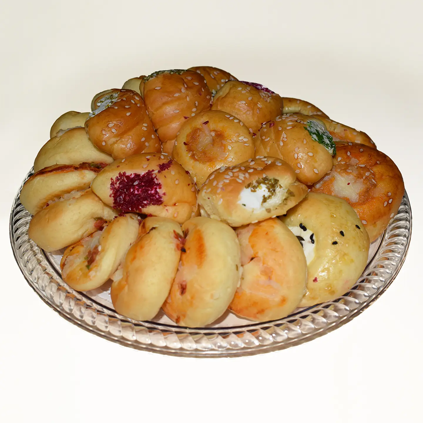 فطاير مشكل وسط