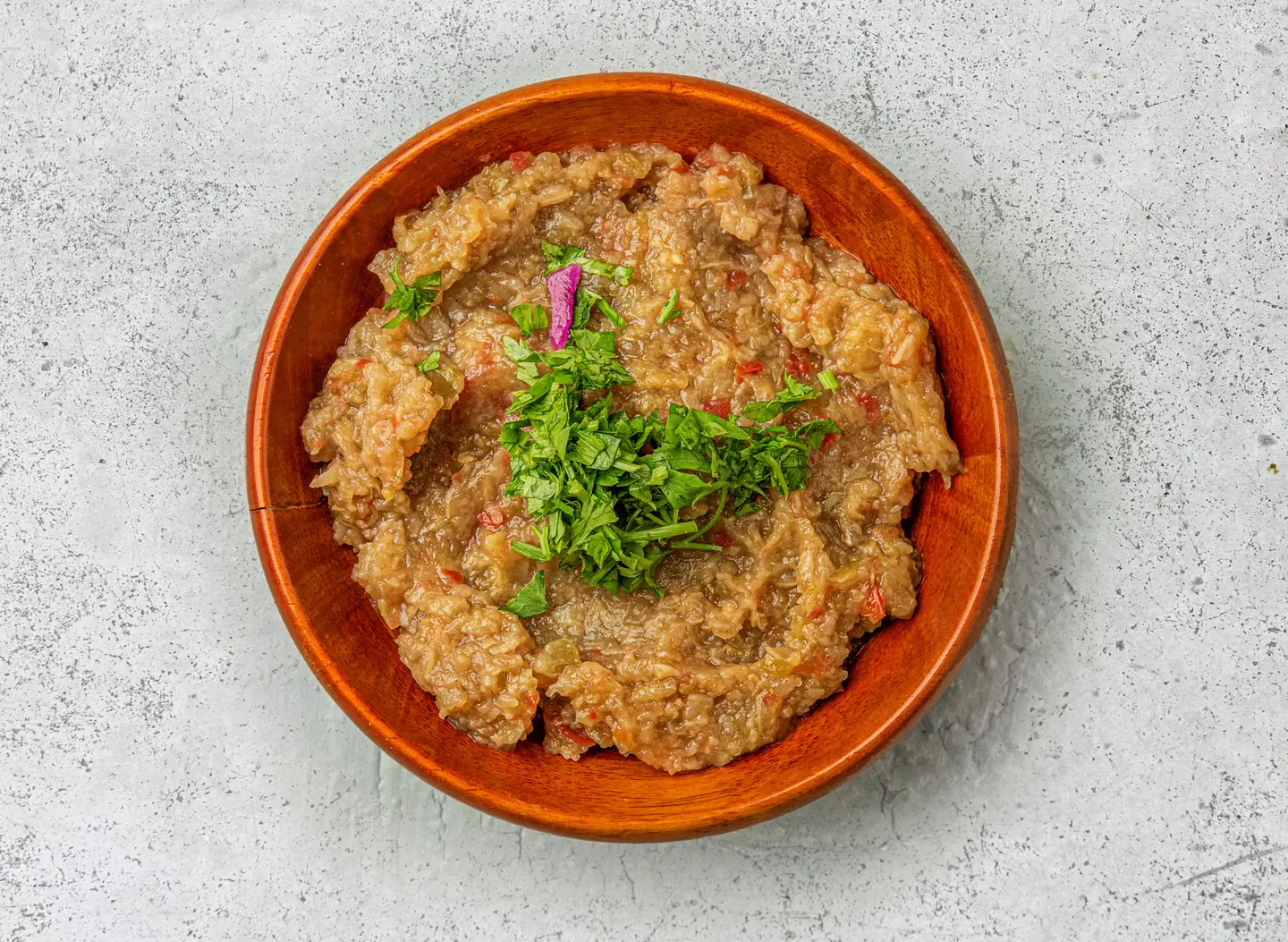 صحن بابا غنوج صغير