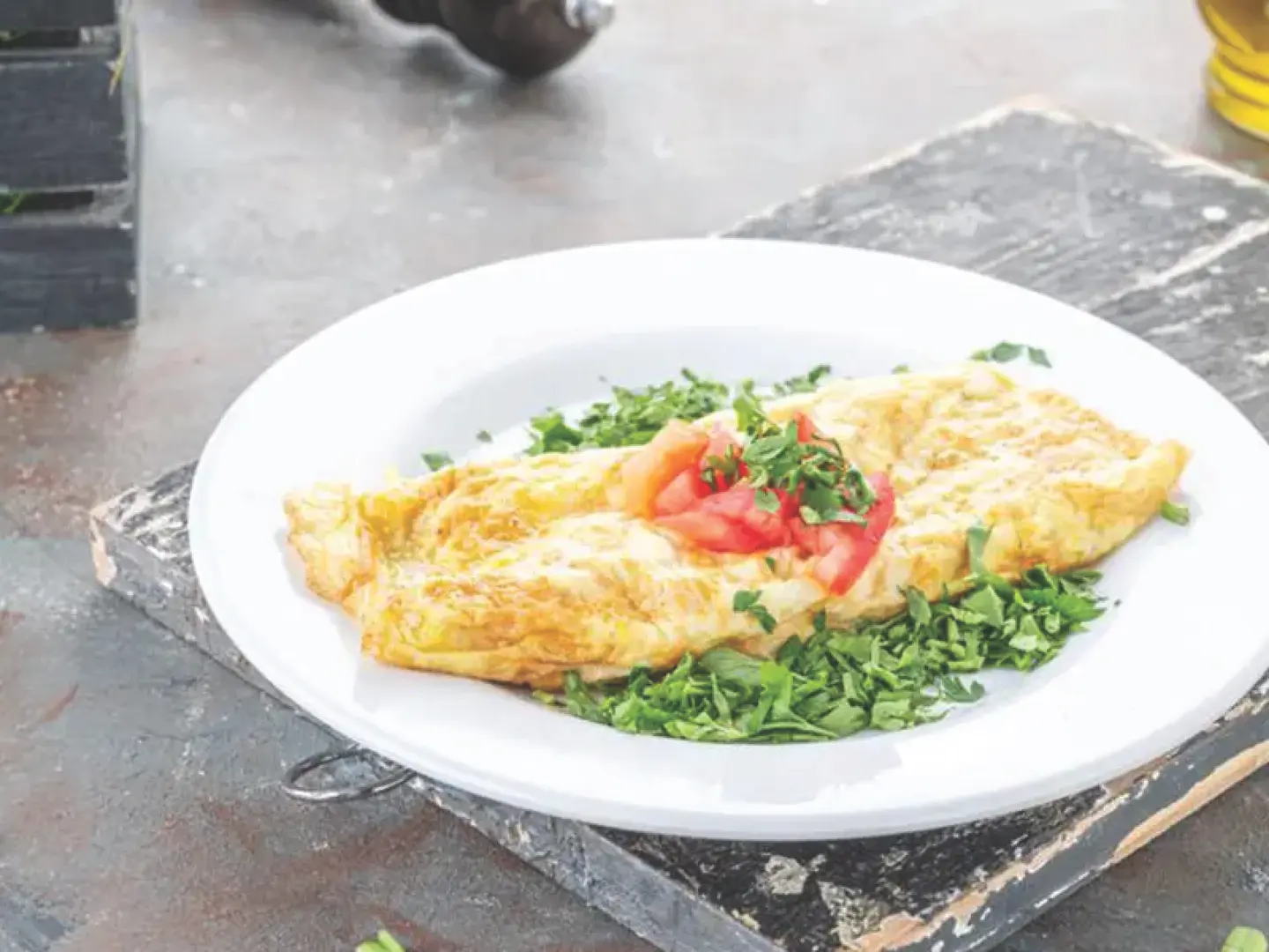 Omelette Egg Bowl