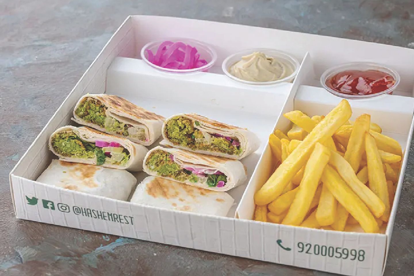 Falafel Pie Meal