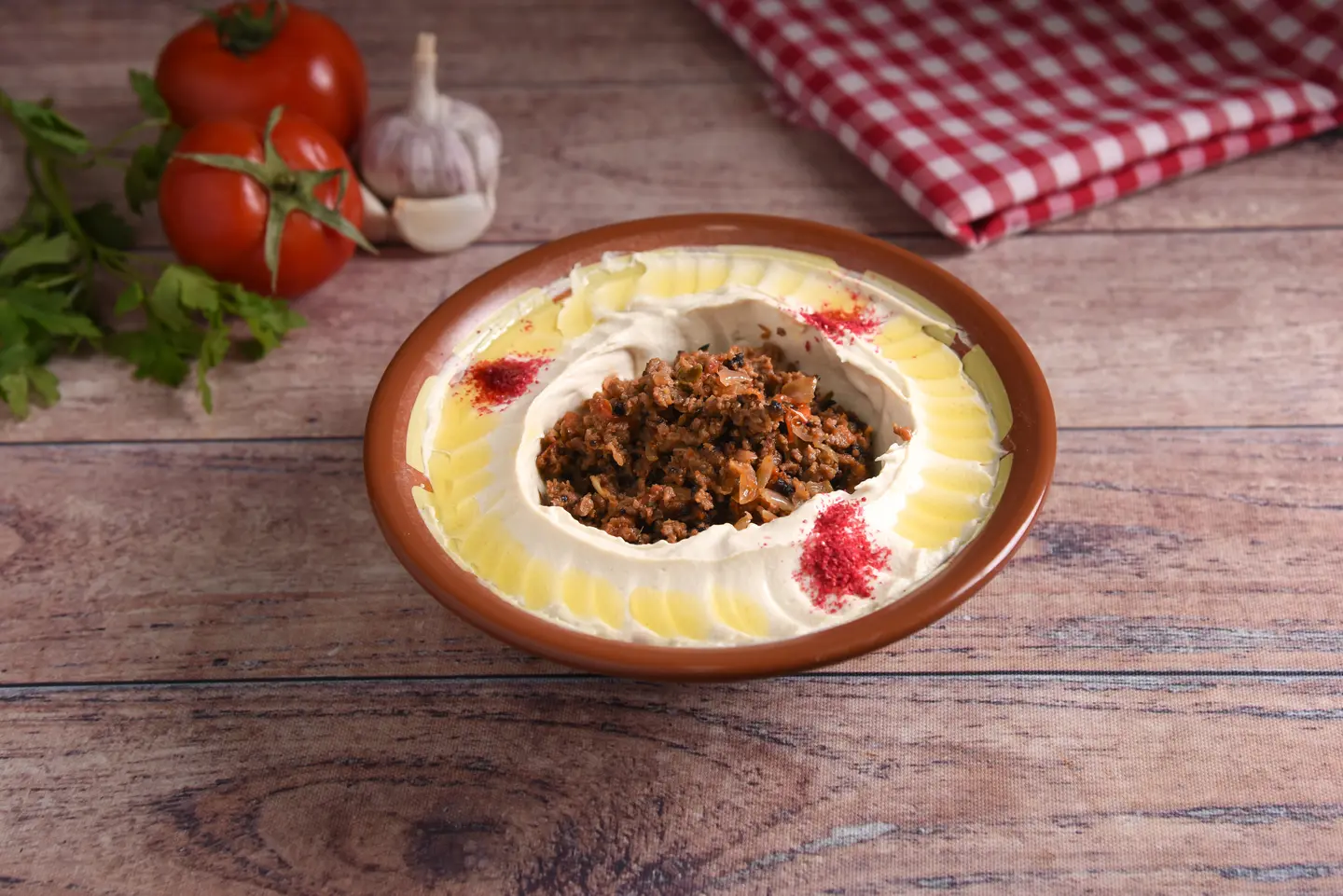Hummus With Meat