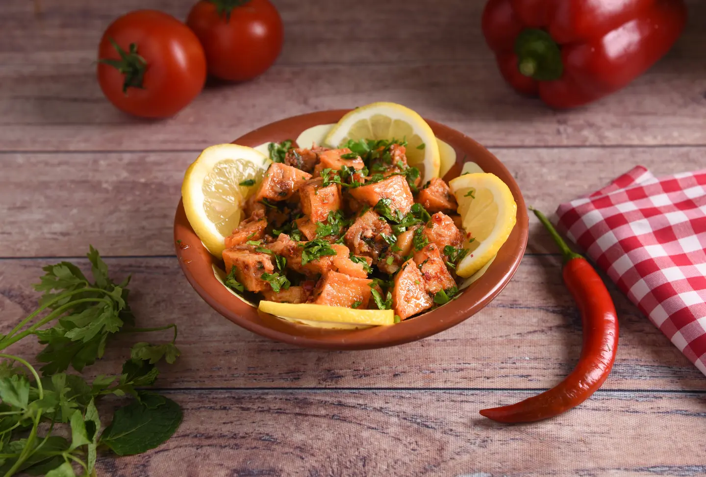 بطاطا حارة