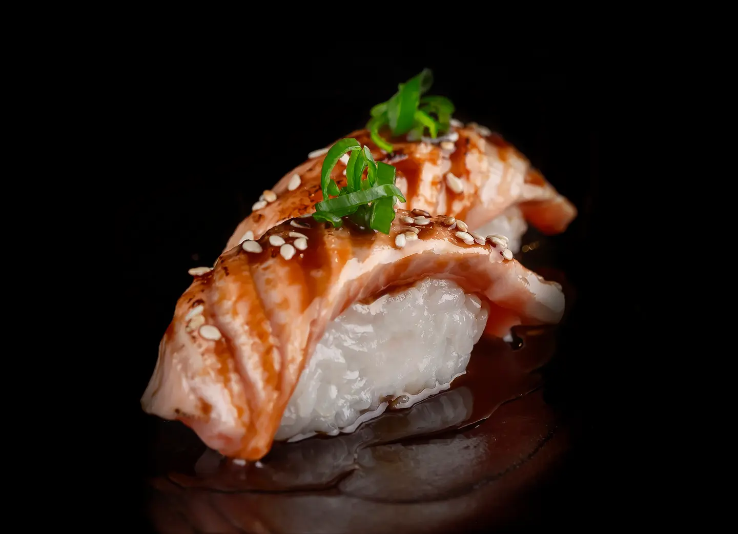 Seared Salmon Nigiri