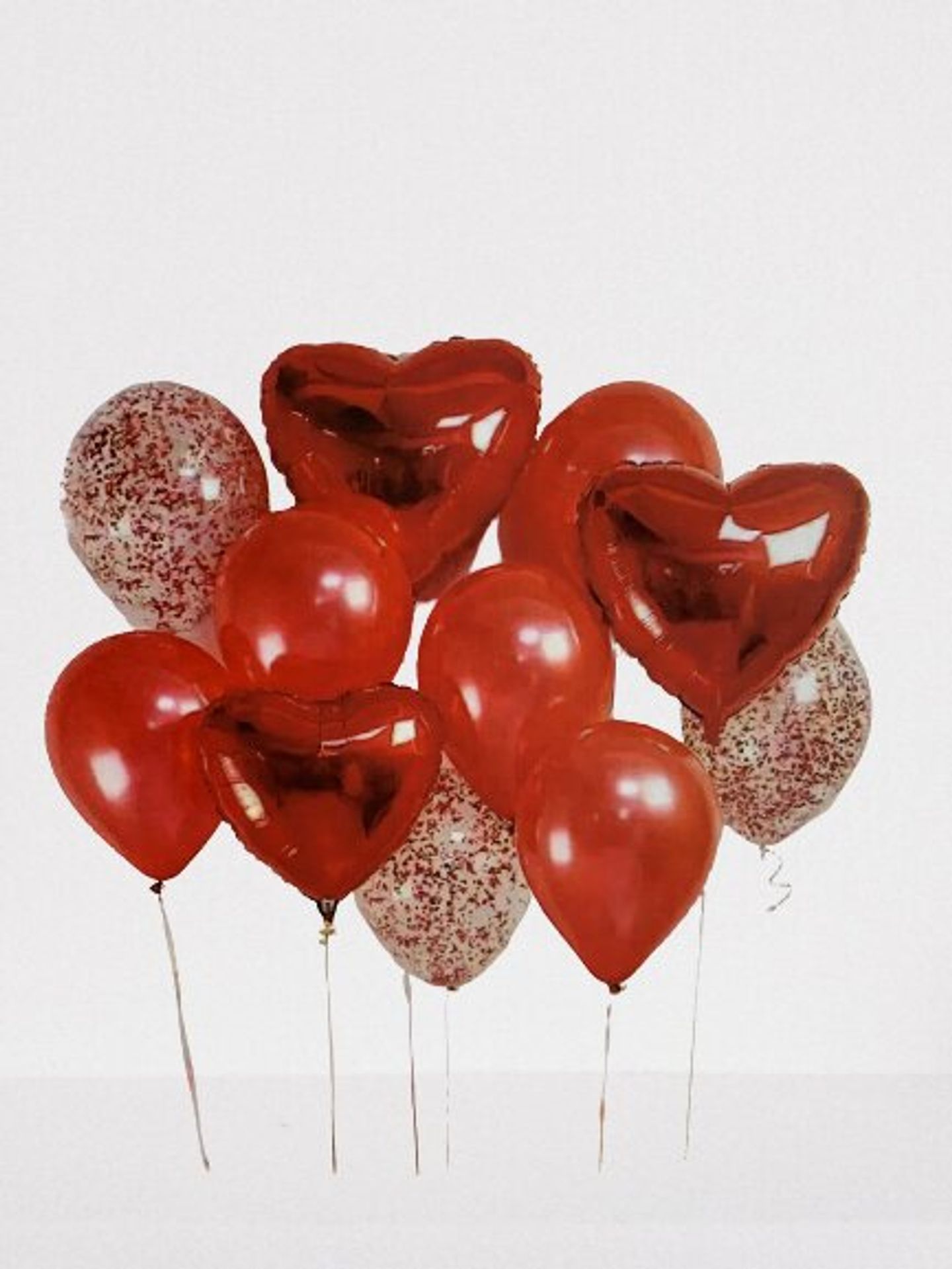 Red And White Balloon Set