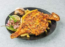 نص حبة دجاج