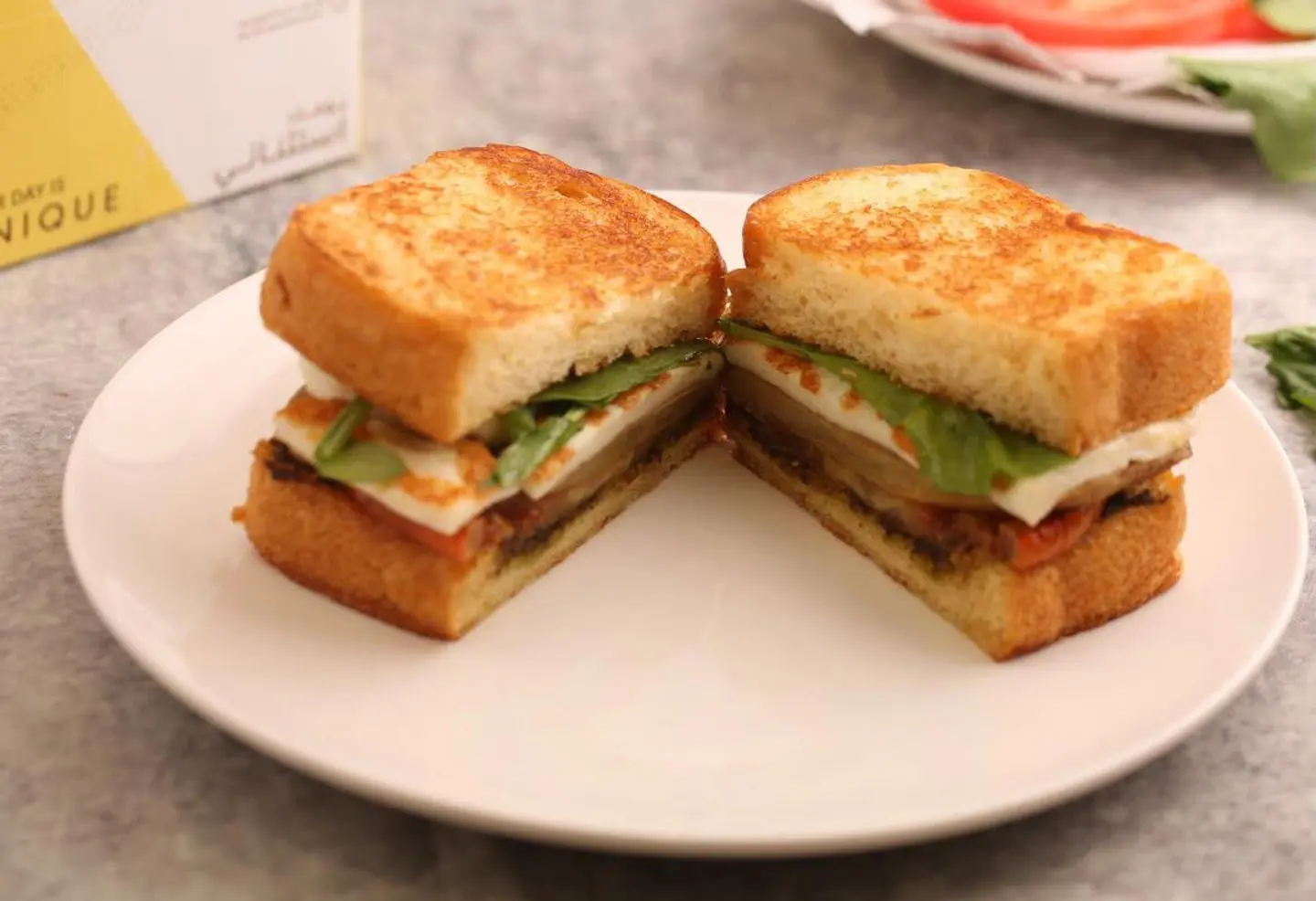 Halloumi Brioche Sandwich
