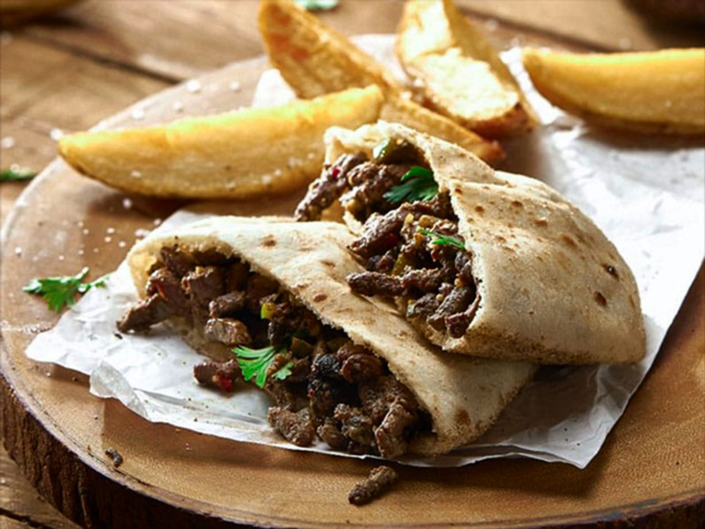 كبده اسكندرانى في خبز بلدي