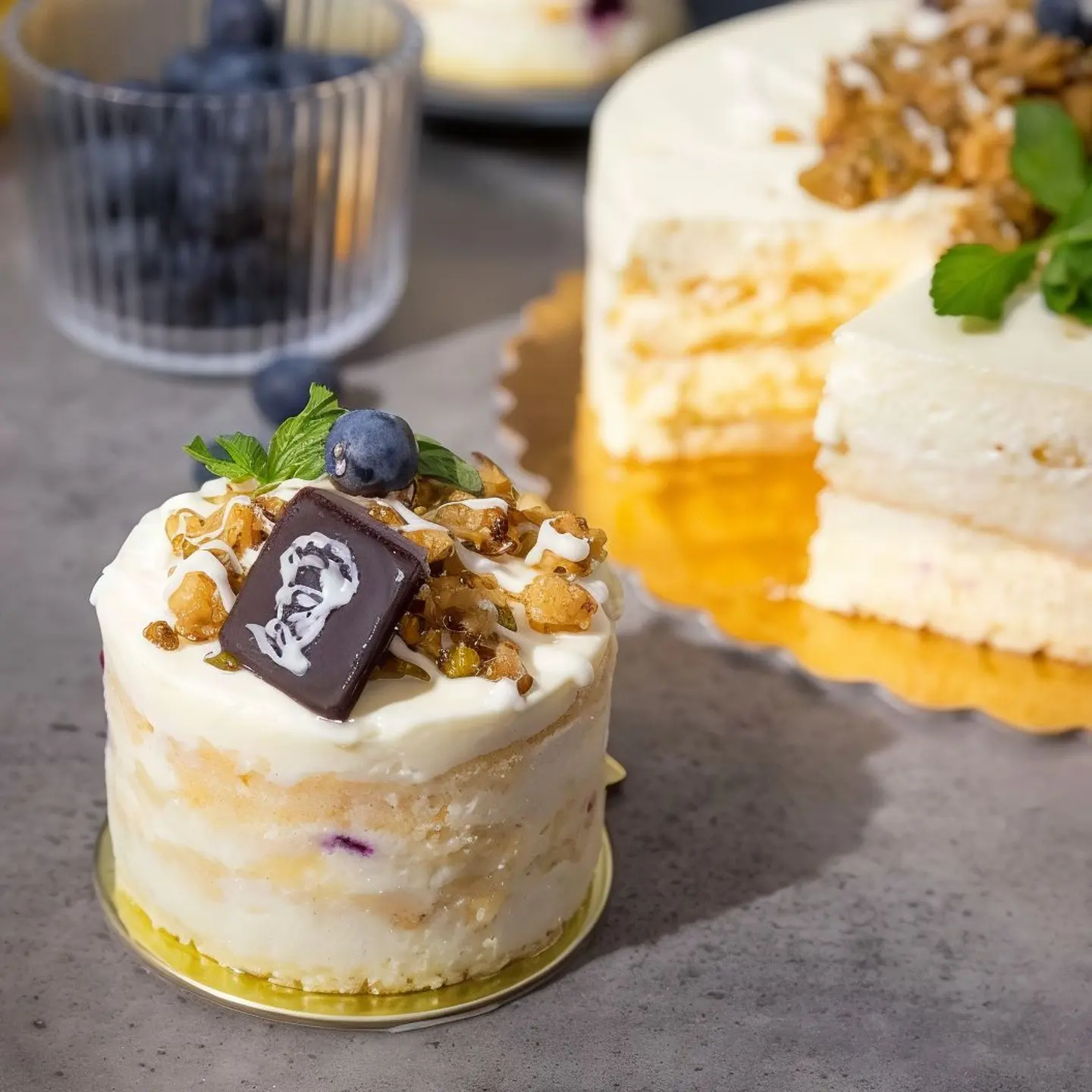 Lemon And Blueberry Cake