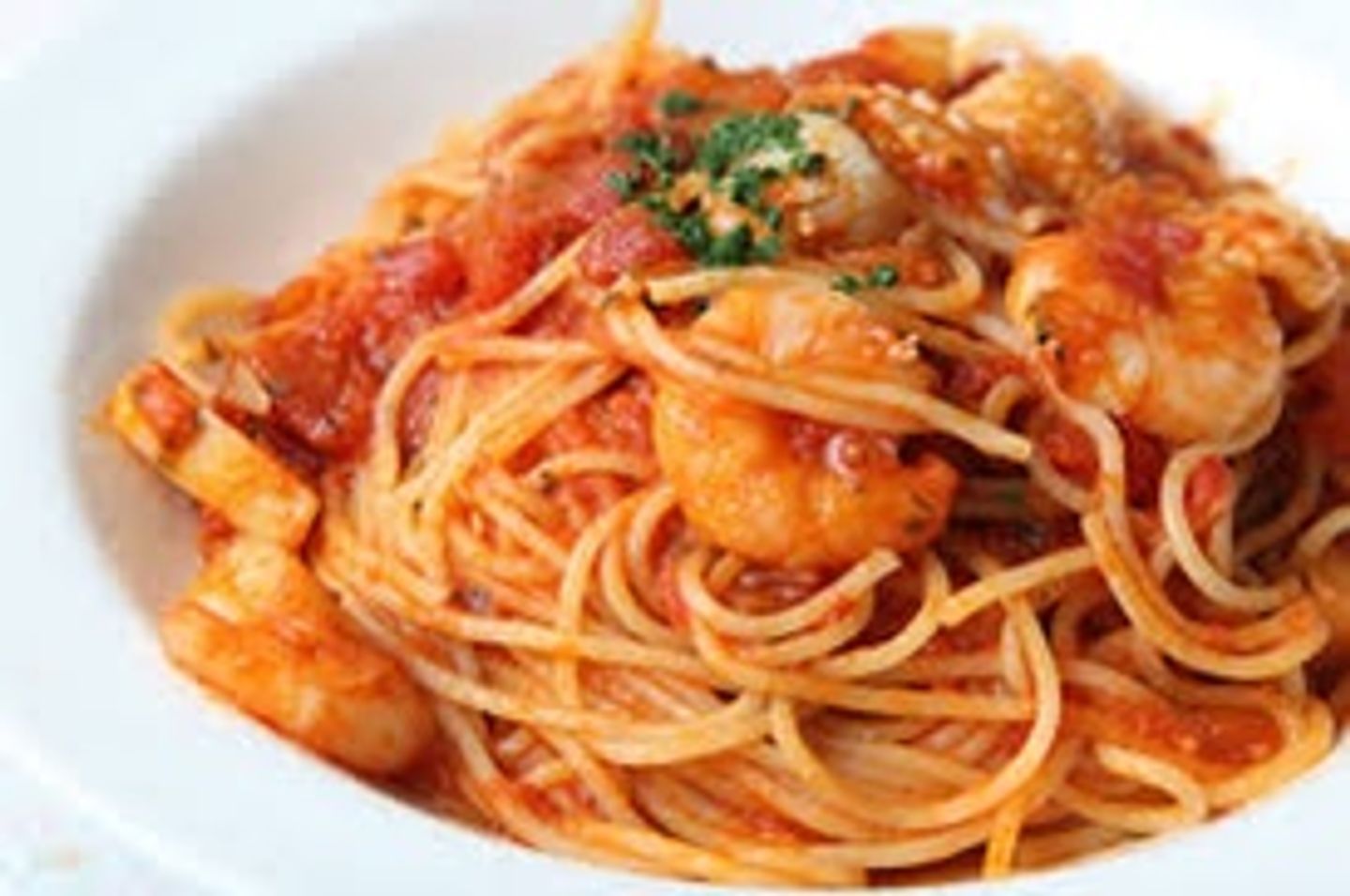 Spaghetti Pasta With Shrimp