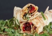 شطيرة لحم بالجبن