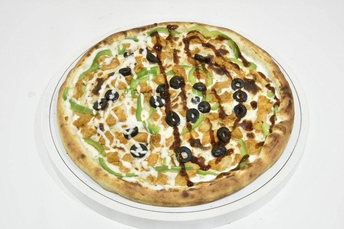 Chicken Pizza With Bbq