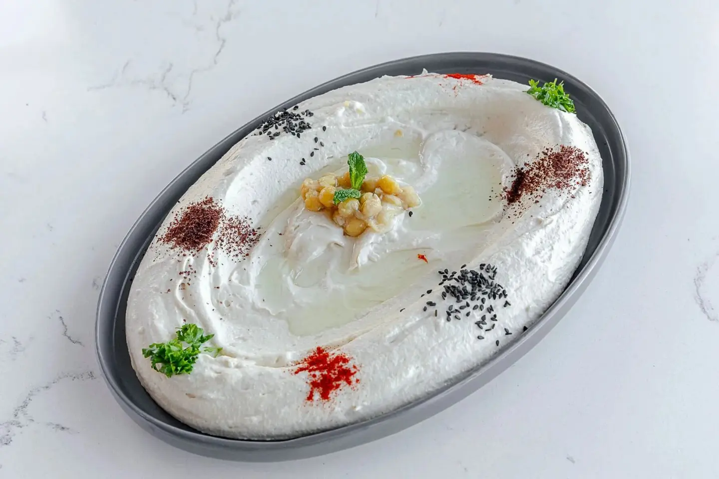 Labneh With Garlic And Mint