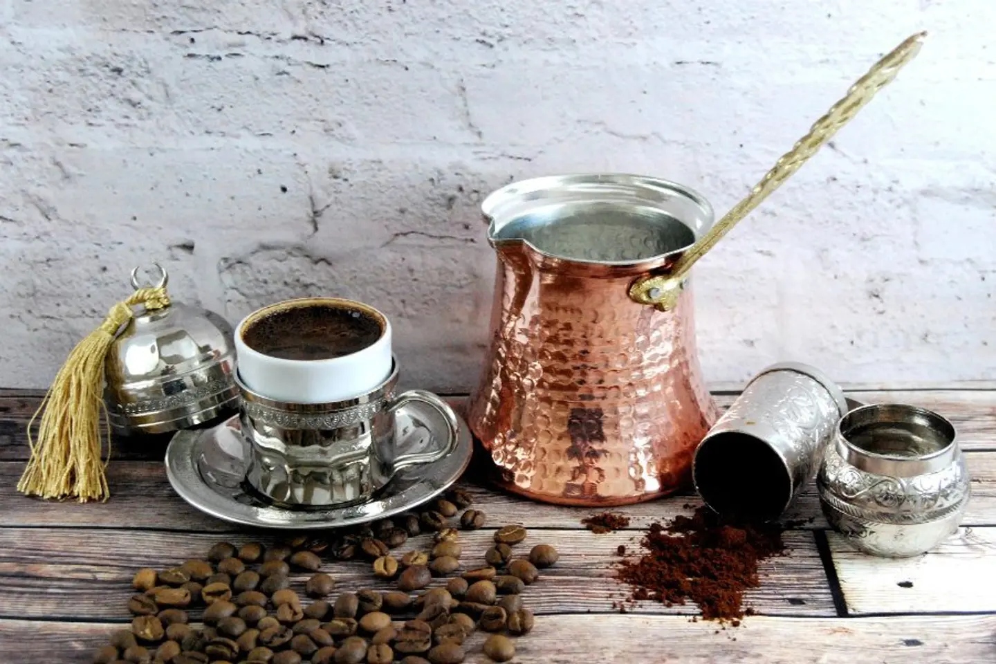 قهوة تركي بالحليب