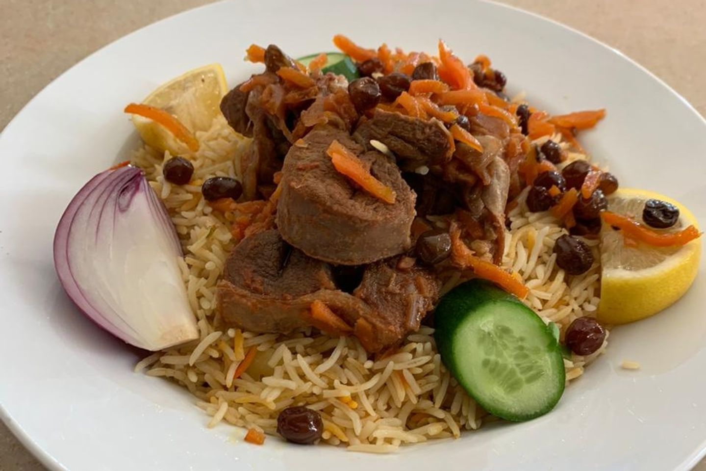 كبسة لحم كبير