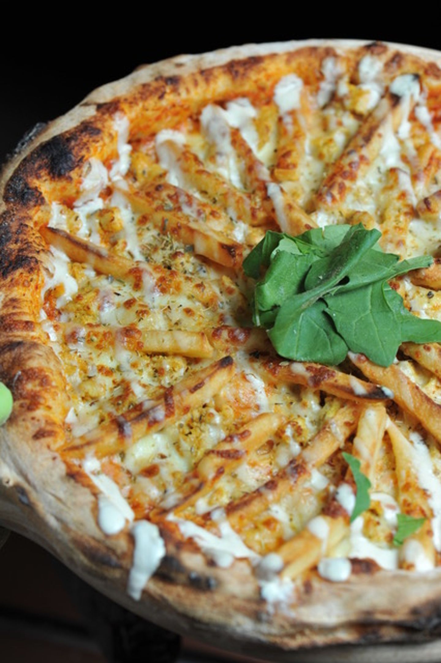 French Fries Pizza