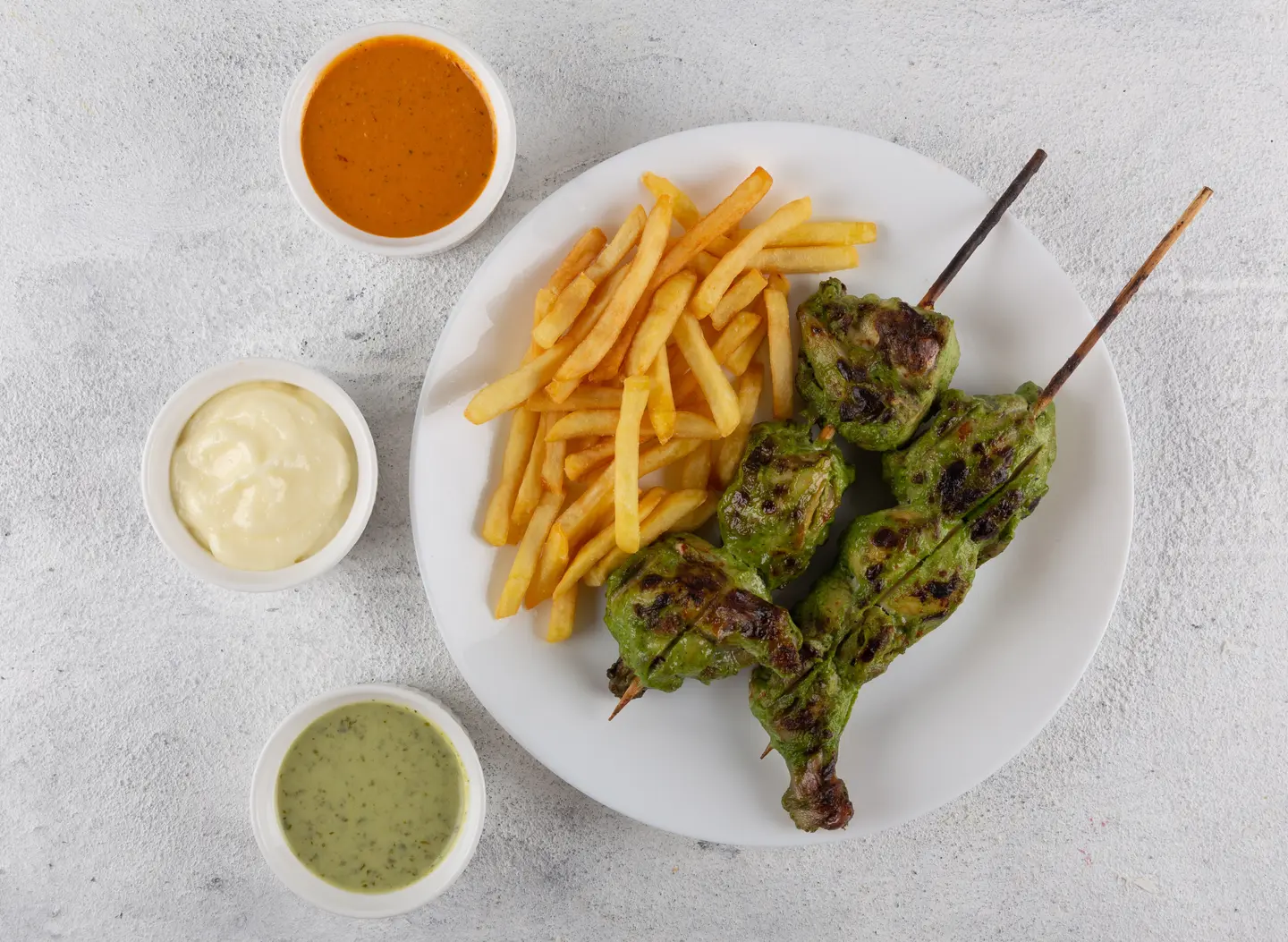 Green Chicken Tikka