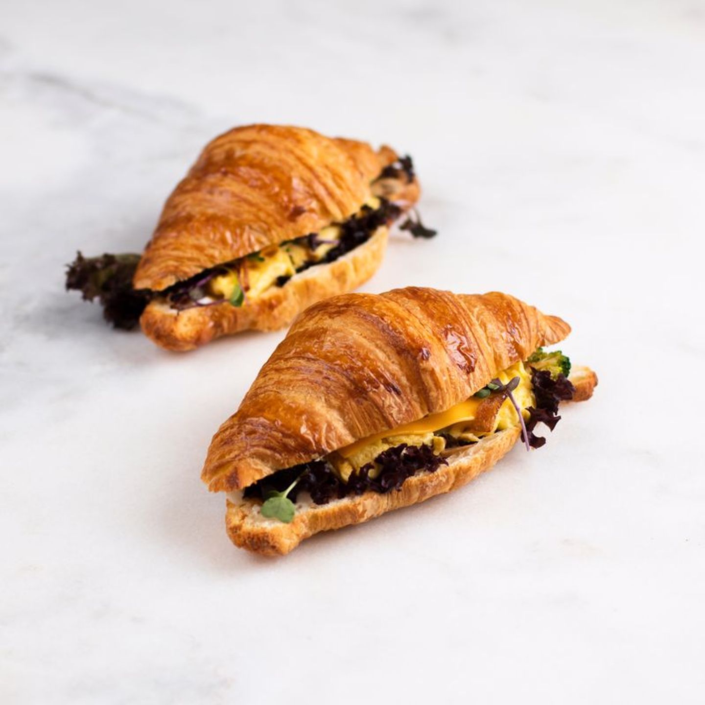 Egg Mushroom Croissant
