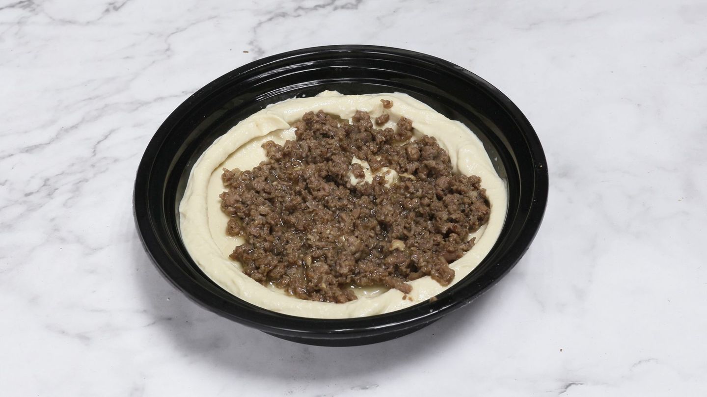 Hummus With Meat