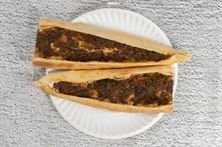 فطيرة لبنة سبانخ