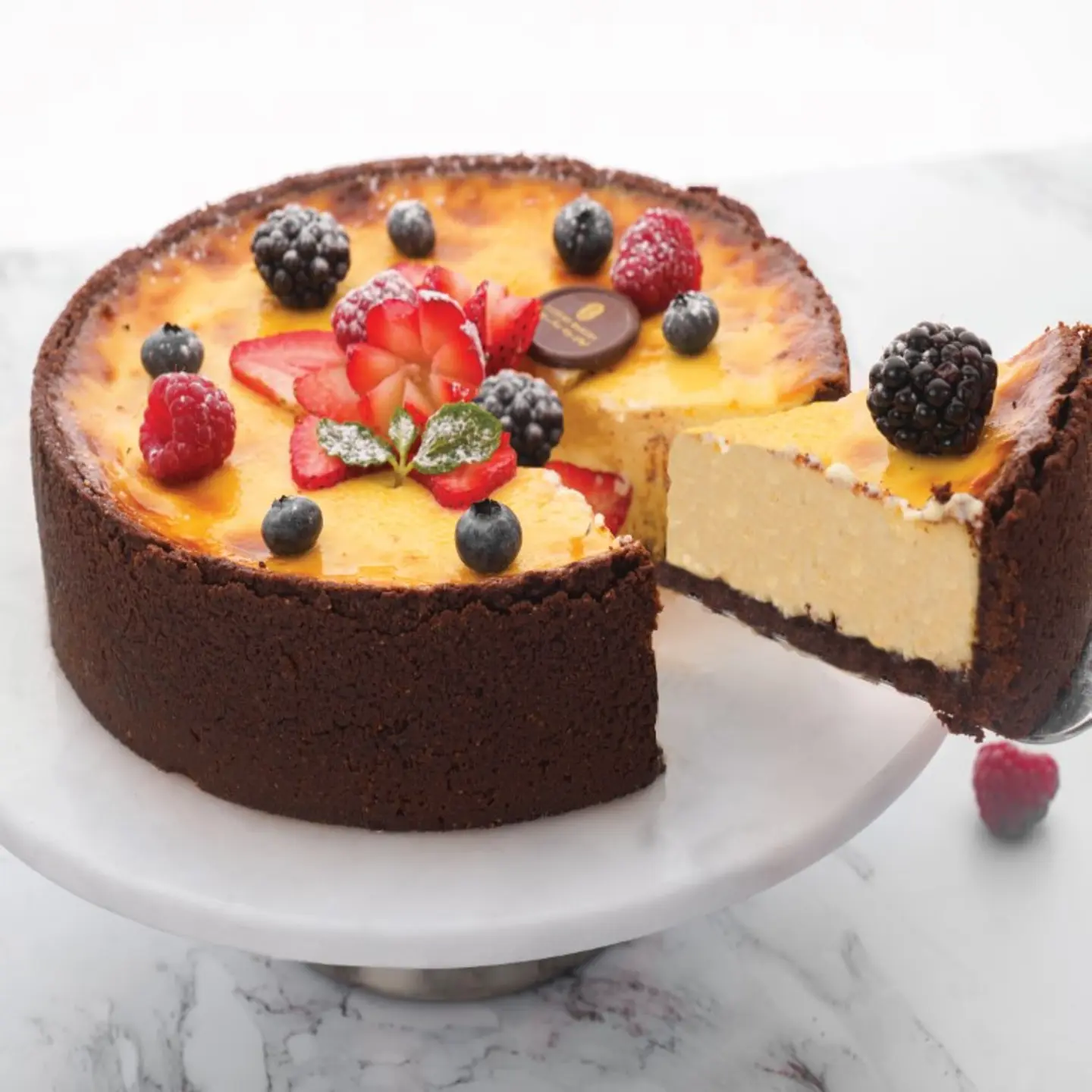 Crème Brûlée Cake