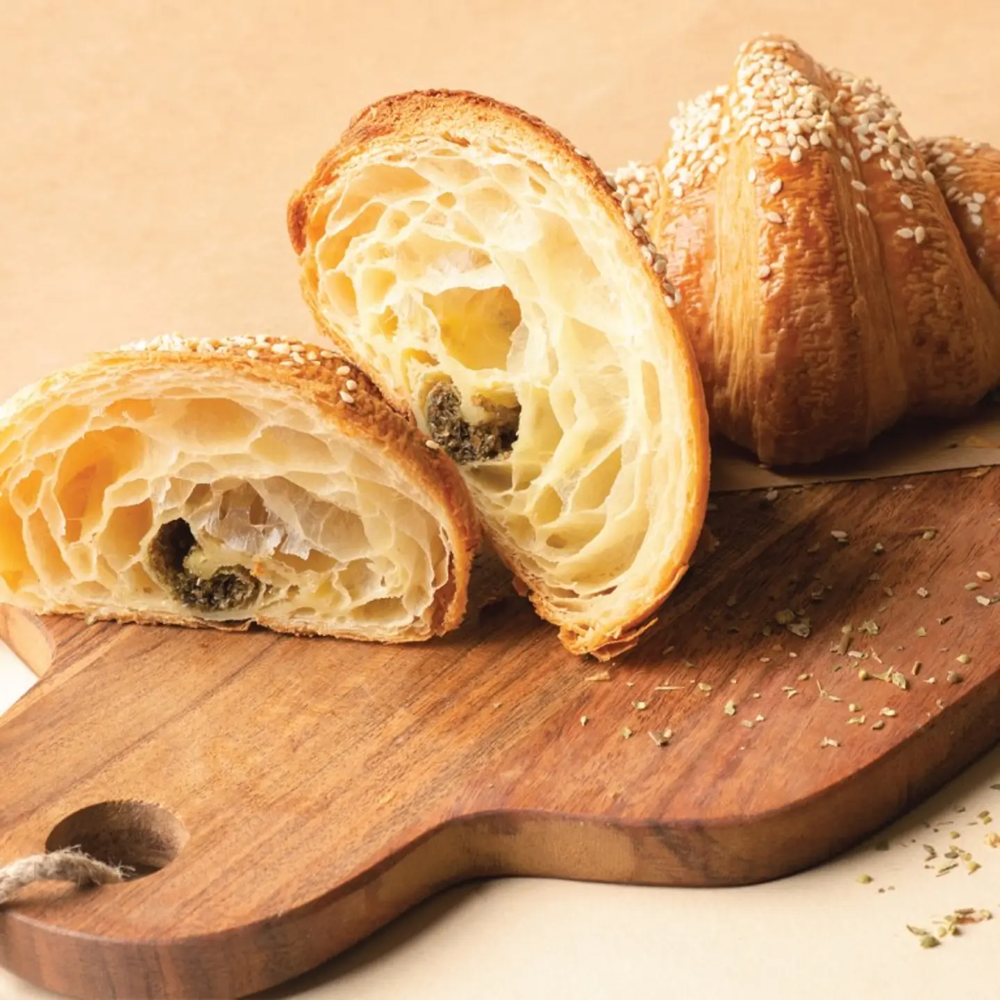 كرواسون الزعتر