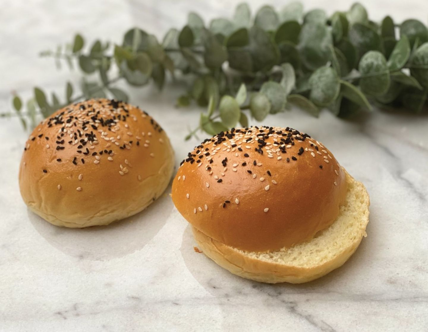 خبز برجر البريوش