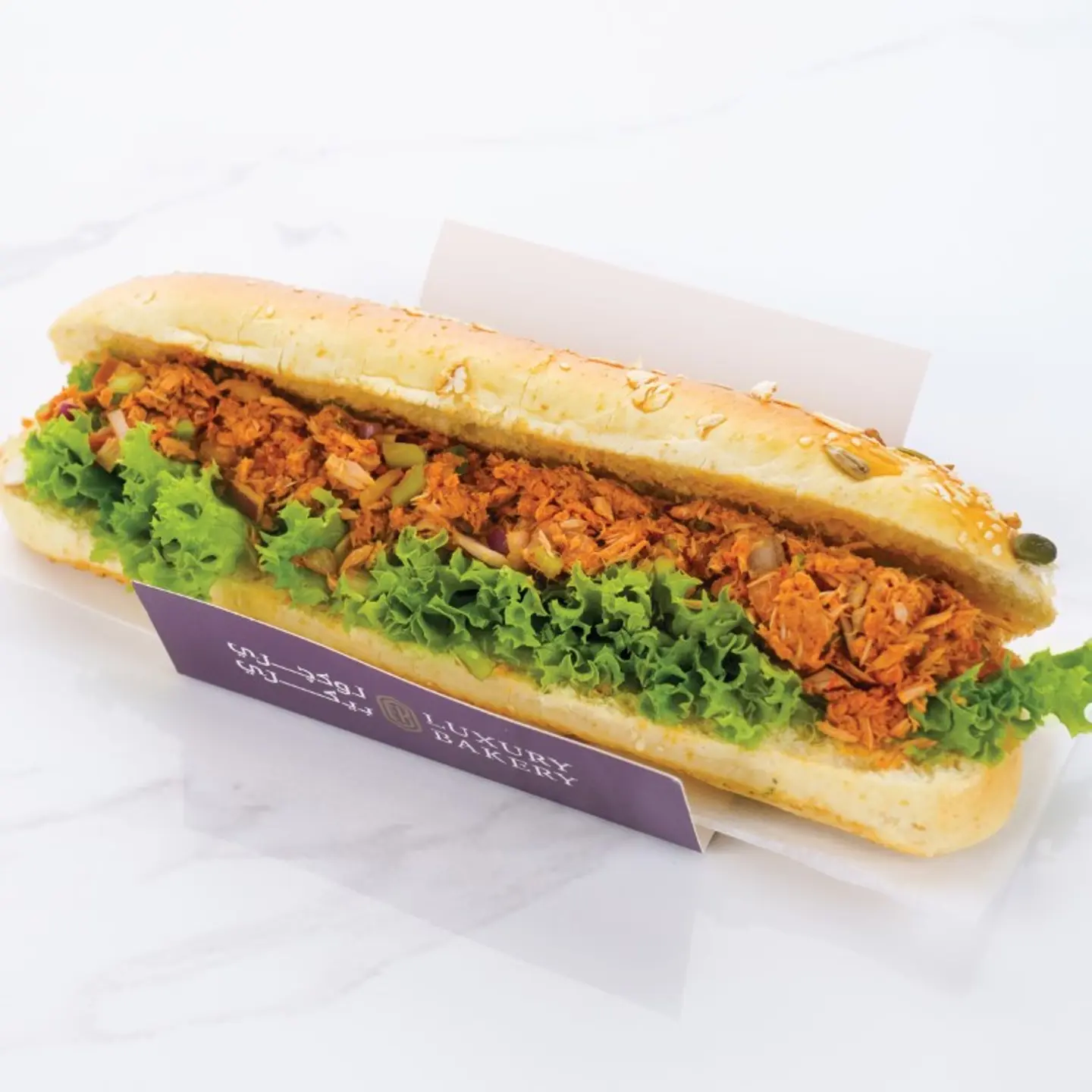 Spicy Tuna Guacamole Sandwich