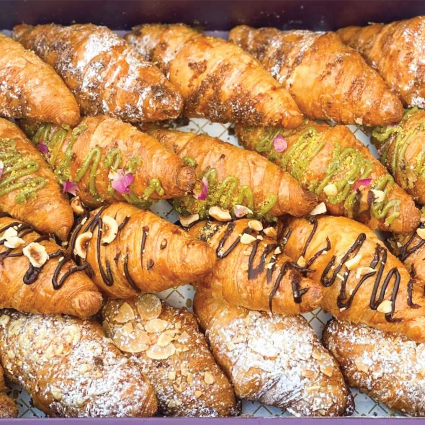 Assorted Sweet Mini Croissant