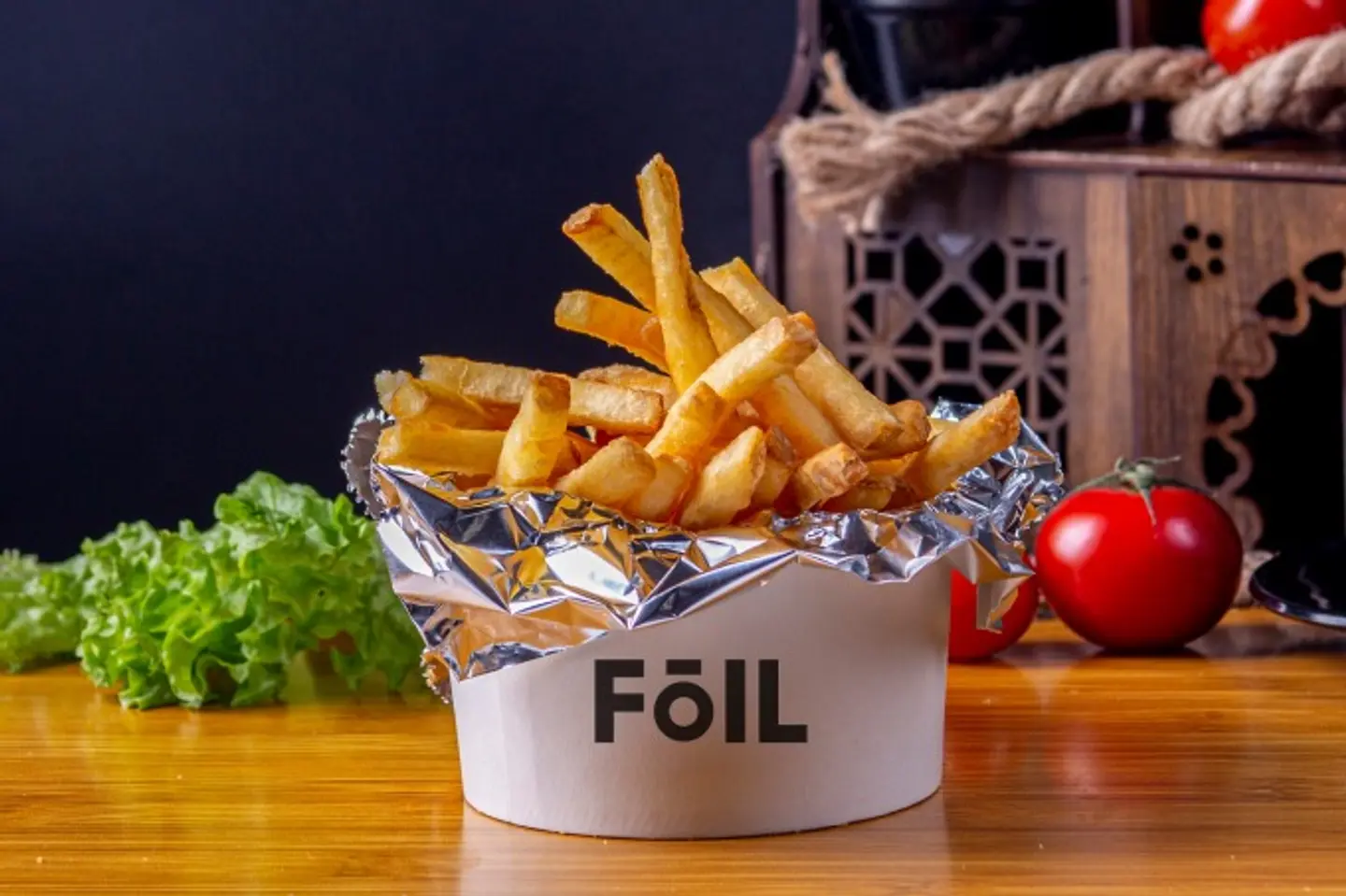 Foil Fries Large