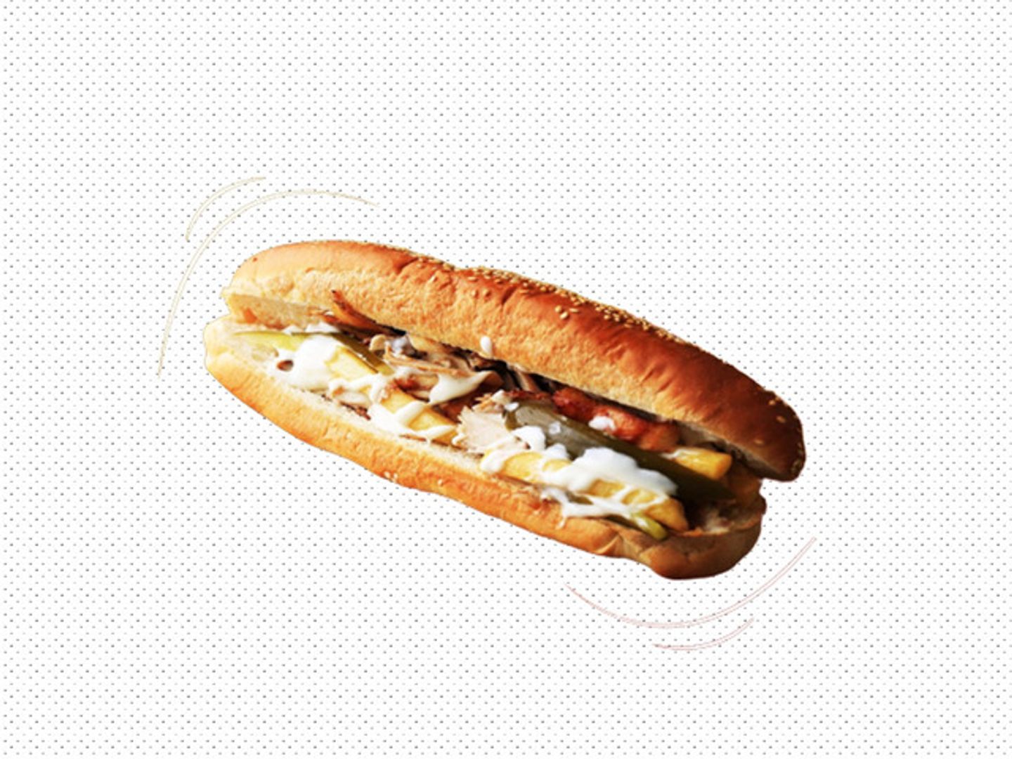 Shawarma Sandwich On Charcoal With Samoli